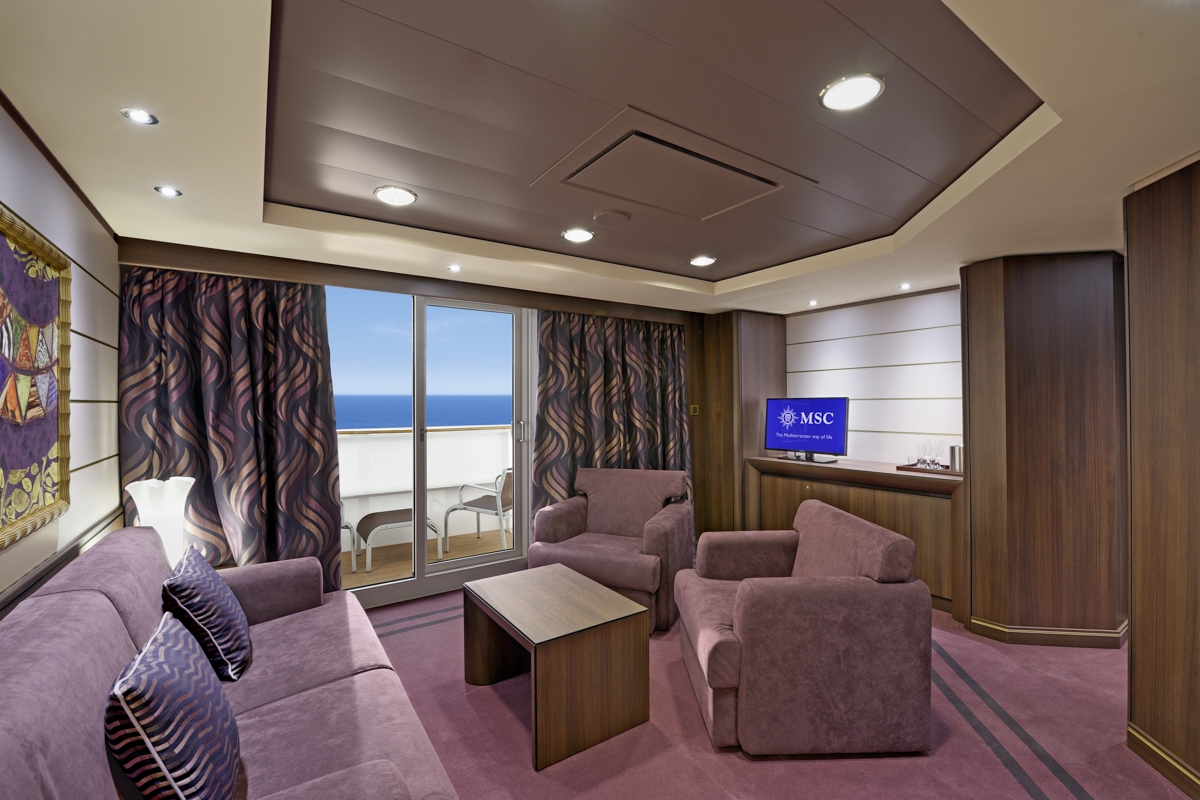 MyCruise MSC Preziosa Kahytter Suite SL11
